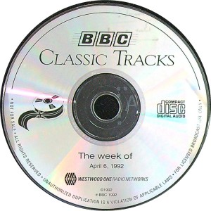 DAVID BOWIE BBC Classic Tracks for the week April 6 1992 Westwood One Radio Network PROMO only CD